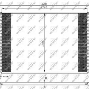 Bestpreis NRF 35465 - Kondensator, Klimaanlage - EASY FIT