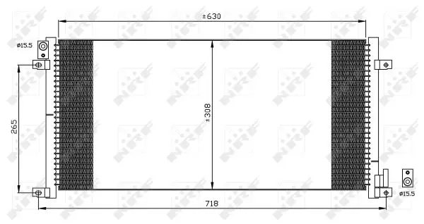 Super-Preis NRF 35491 - Kondensator, Klimaanlage - EASY FIT