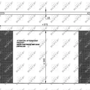 Versand Am Gleichen Tag NRF 35773 - Kondensator, Klimaanlage - EASY FIT