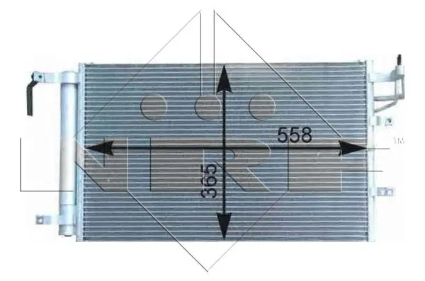 Neue Ware NRF 35982 - Kondensator, Klimaanlage - EASY FIT
