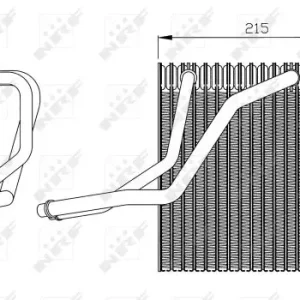 Aktuell NRF 36069 - Verdampfer, Klimaanlage - EASY FIT