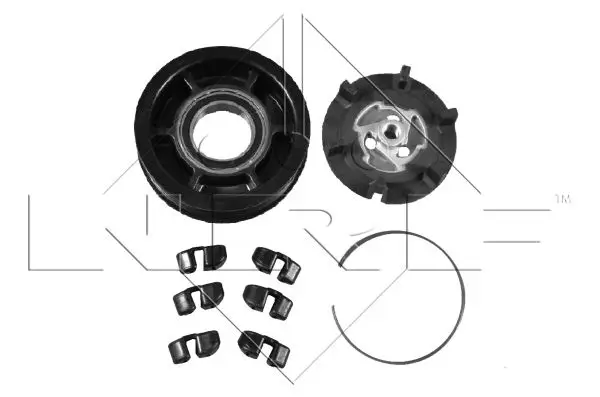 Ausverkauf NRF 380048 - Magnetkupplung, Klimakompressor