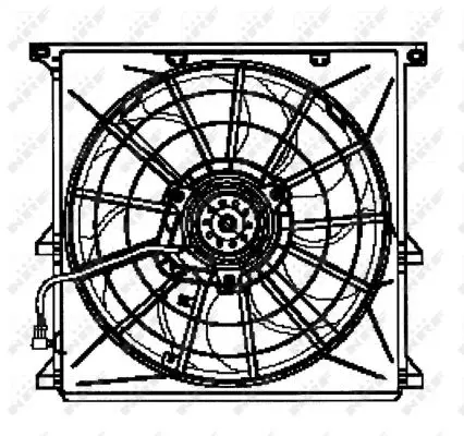 Rabatt NRF 47024 - Lüfter, Motorkühlung