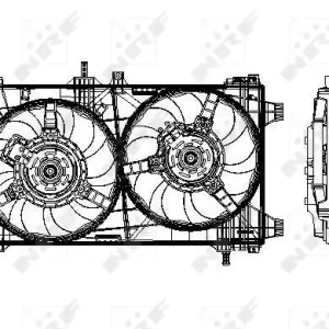 Top-Angebot NRF 47802 - Lüfter, Motorkühlung