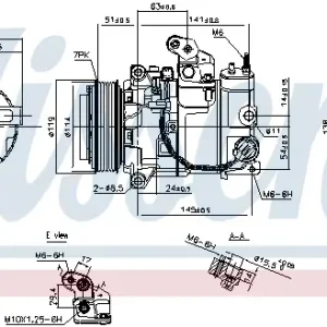 Direktkauf NISSENS 890816 - Kompressor, Klimaanlage - ** FIRST FIT **