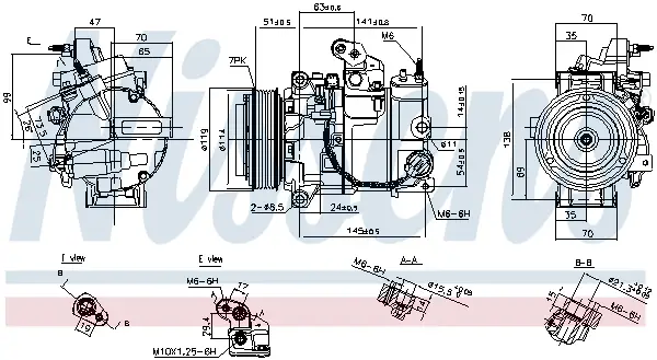 Direktkauf NISSENS 890816 - Kompressor, Klimaanlage - ** FIRST FIT **