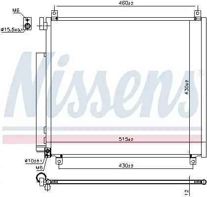 NISSENS 941170 - Kondensator, Klimaanlage - ** FIRST FIT ** Sonderangebot