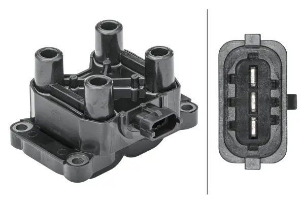 Neuheit HELLA 5DA 358 168-491 - Zündspule