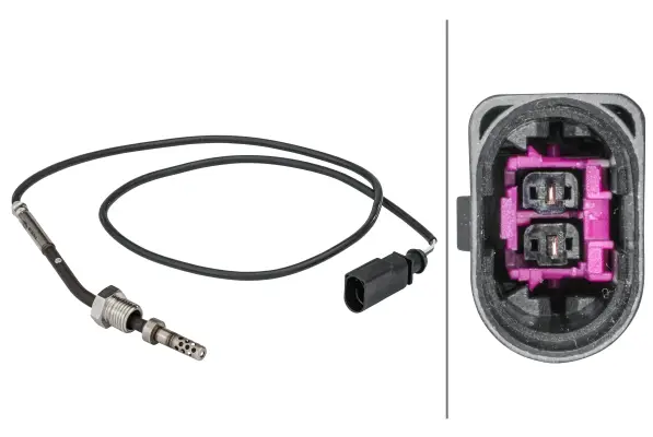 HELLA 6PT 358 181-541 - Sensor, Abgastemperatur Markenware