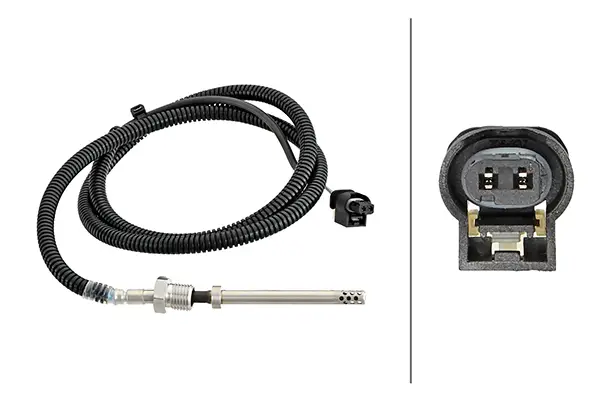 Neu Im Sortiment HELLA 6PT 358 181-731 - Sensor, Abgastemperatur