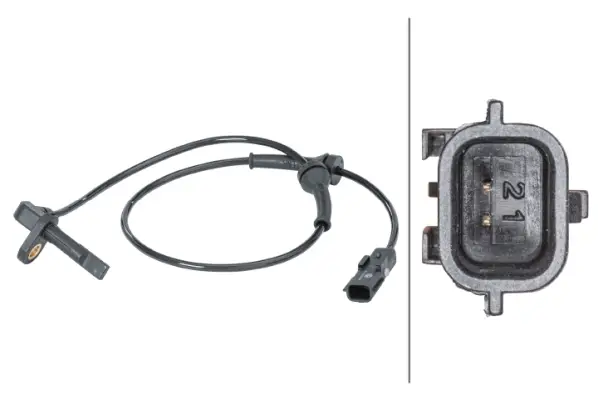 HELLA 6PU 012 679-911 - Sensor, Raddrehzahl Heißes Angebot