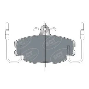 SCT Bremsbeläge SP189PR Preisknaller