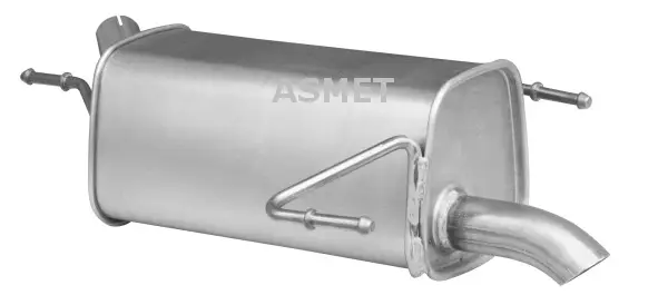 ASMET 05.171 - Endschalldämpfer Aktuell