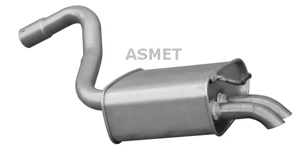 ASMET 07.204 - Endschalldämpfer Preiswert