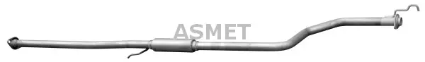 ASMET 13.009 - Mittelschalldämpfer Neuheit