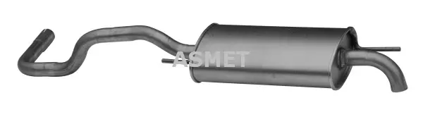 ASMET 19.021 - Endschalldämpfer Sichere Zahlung