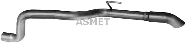 Geprüft ASMET 27.005 - Abgasrohr