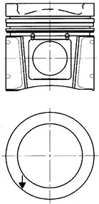Aktuell KOLBENSCHMIDT 40332610 - Kolben