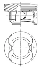 Kracherpreis KOLBENSCHMIDT 41492620 - Kolben