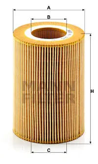 MANN-FILTER HU 1270 x - Ölfilter Preisknaller