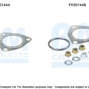 Beliebt BM CATALYSTS FK50144 - Montagesatz, Abgasrohr