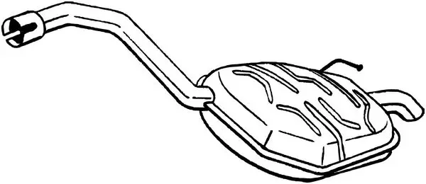 BOSAL 154-635 - Endschalldämpfer Schneller Versand