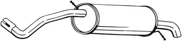 BOSAL 233-439 - Endschalldämpfer Sonderangebot