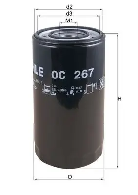 Preiswert KNECHT OC 267 - Ölfilter