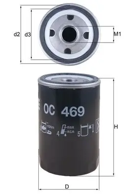 KNECHT OC 469 - Ölfilter Preisreduziert