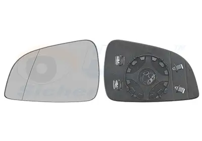VAN WEZEL 3748837 - Spiegelglas, Außenspiegel - * HAGUS * Letzte Chance