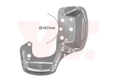 Zertifiziert VAN WEZEL 3776371 - Spritzblech, Bremsscheibe