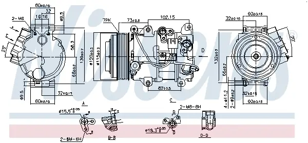 NISSENS 890141 - Kompressor, Klimaanlage - ** FIRST FIT ** Neue Kollektion