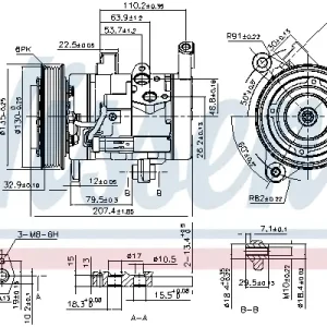 Angebot NISSENS 890159 - Kompressor, Klimaanlage - ** FIRST FIT **