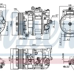 Online Kaufen NISSENS 890294 - Kompressor, Klimaanlage - ** FIRST FIT **