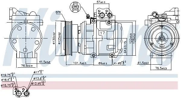 NISSENS 89153 - Kompressor, Klimaanlage - ** FIRST FIT ** Jetzt Bestellen