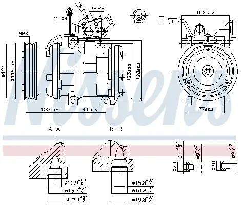 NISSENS 89265 - Kompressor, Klimaanlage - ** FIRST FIT ** Bestseller