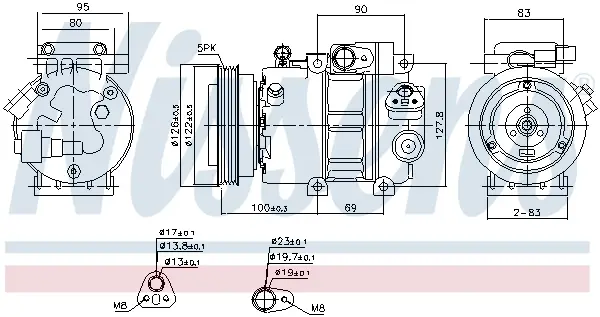 NISSENS 89292 - Kompressor, Klimaanlage - ** FIRST FIT ** Ausverkauf