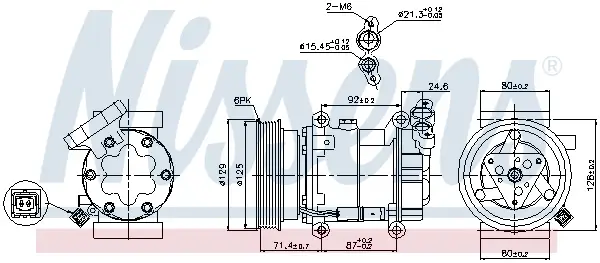 NISSENS 89332 - Kompressor, Klimaanlage - ** FIRST FIT ** Sonderaktion