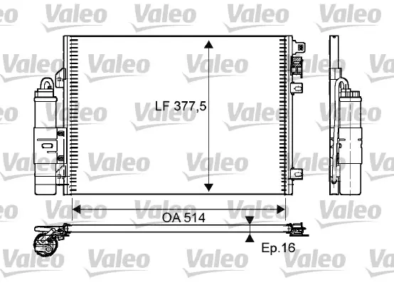 VALEO 814051 - Kondensator, Klimaanlage Must-Have