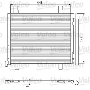 VALEO 814168 - Kondensator, Klimaanlage Preisreduziert