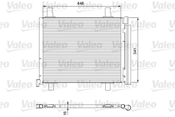 VALEO 814168 - Kondensator, Klimaanlage Preisreduziert