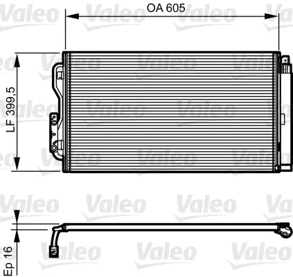 VALEO 814191 - Kondensator, Klimaanlage Top-Preis