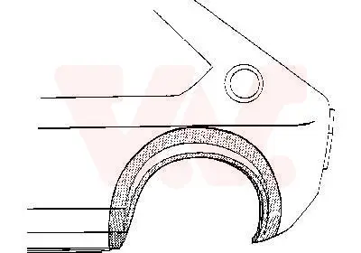 Sonderaktion VAN WEZEL 5808145 - Seitenwand