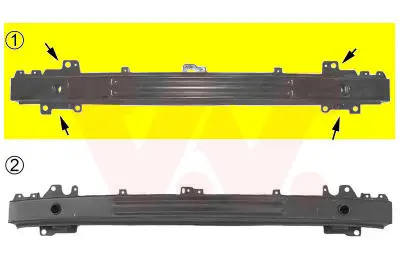 Beliebt VAN WEZEL 5825560 - Träger, Stoßfänger - ** Equipart **