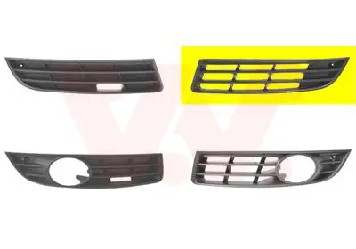 VAN WEZEL 5839591 - Lüftungsgitter, Stoßfänger - ** Equipart ** Markenprodukt