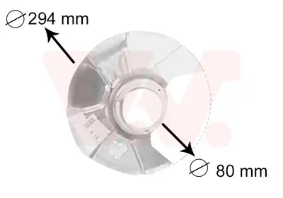 VAN WEZEL 5858371 - Spritzblech, Bremsscheibe Jetzt Kaufen