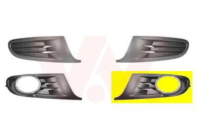VAN WEZEL 5863593 - Lüftungsgitter, Stoßfänger - ** Equipart ** Mega-Angebot