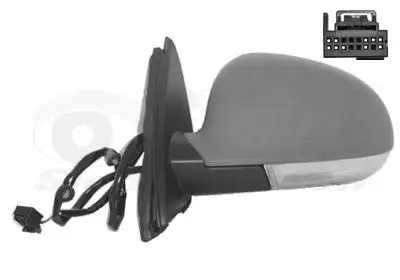 VAN WEZEL 5886807 - Außenspiegel - * HAGUS * Begrenztes Angebot