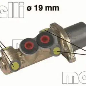 Preisknaller METELLI 05-0061 - Hauptbremszylinder