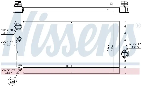 NISSENS 60769 - Kühler, Motorkühlung Sonderaktion